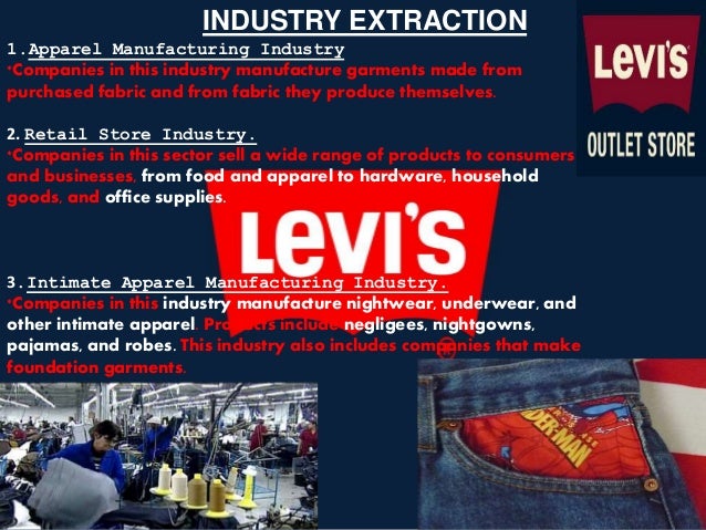 levis manufacturing