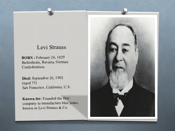 levi strauss born