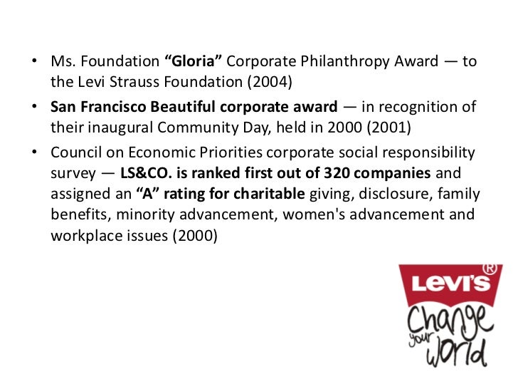 levi strauss corporate social responsibility