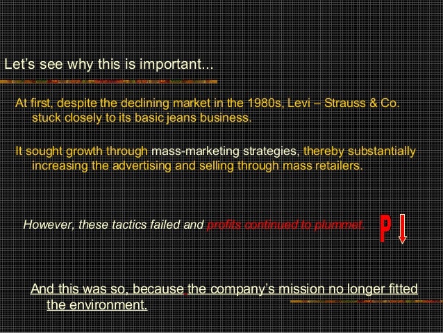 Levi S Study Case Strategic Planning