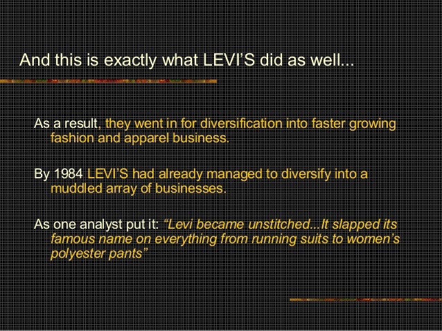 Levi's study case: strategic planning