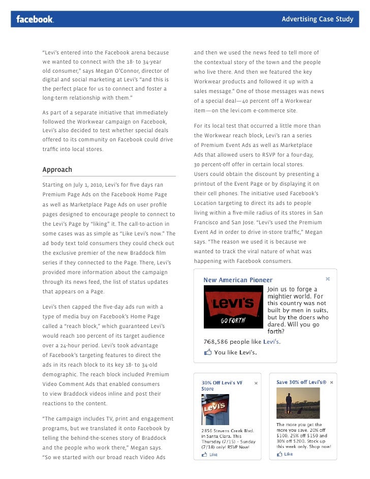 levi strauss case study summary