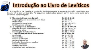 Introdução ao Livro de Levíticos
 