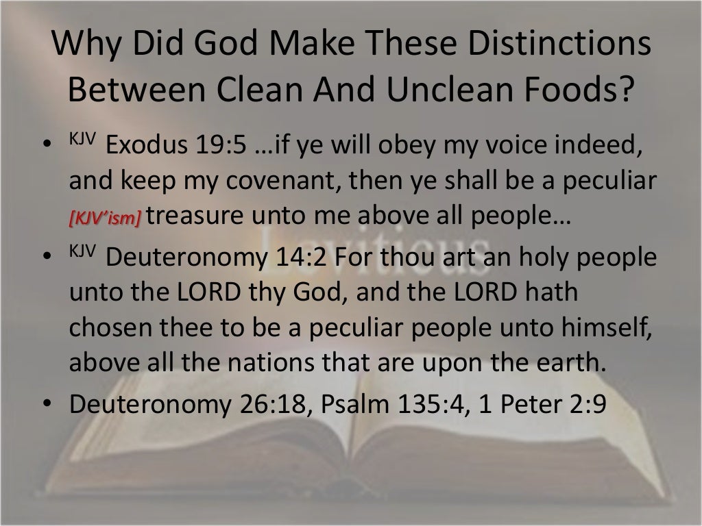 Leviticus 1011, Nadab and Abihu’s strange fire, clean and unclean fo…