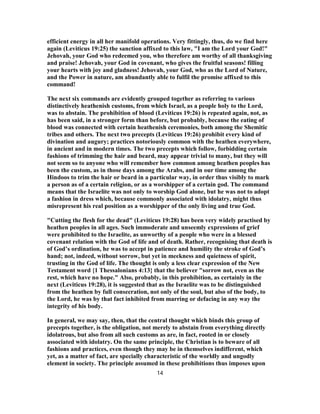 Leviticus 19 Commentary