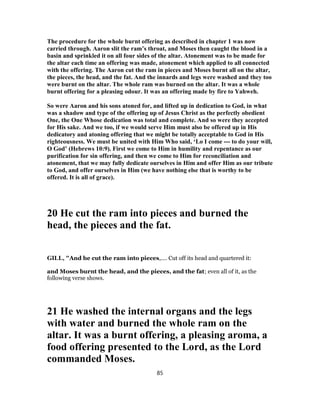 Leviticus 8 Commentary