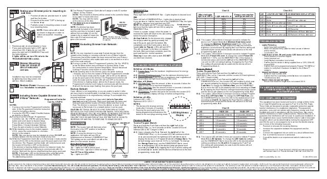 Leviton Vri10 1 Lz Product Manual And Setup Guide