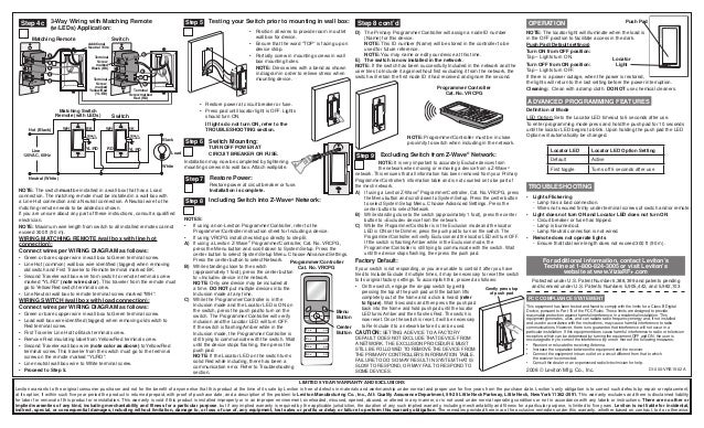Leviton Vrs15 1 Lz Installation Manual And Setup Guide