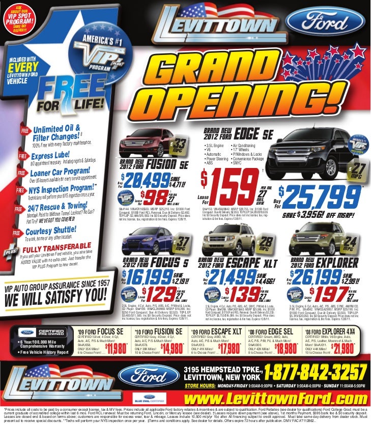 Levittown Ford Long Island