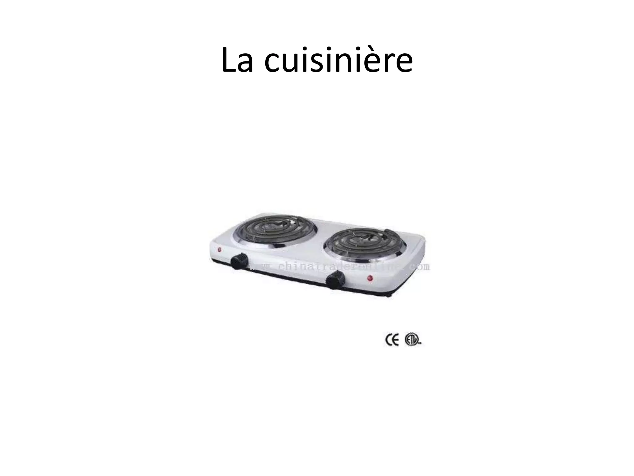 La cuisinière