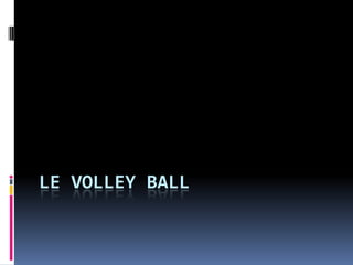 Le Volley Ball 