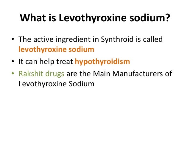 Synthroid Side Effects Headache
