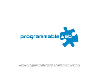 http://www.programmableweb.com/category/all/apis
 