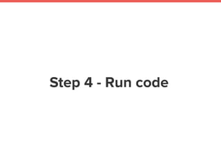 Every 10 seconds,
call the API to fetch list of
Meetup attendees
 