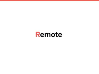Remote
 