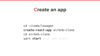 Le Wagon - React 101 | PPT