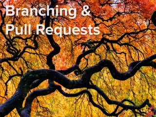 Create a branch
 