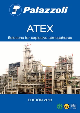 ATEX
Solutions for explosive atmospheres
EDITION 2013
 