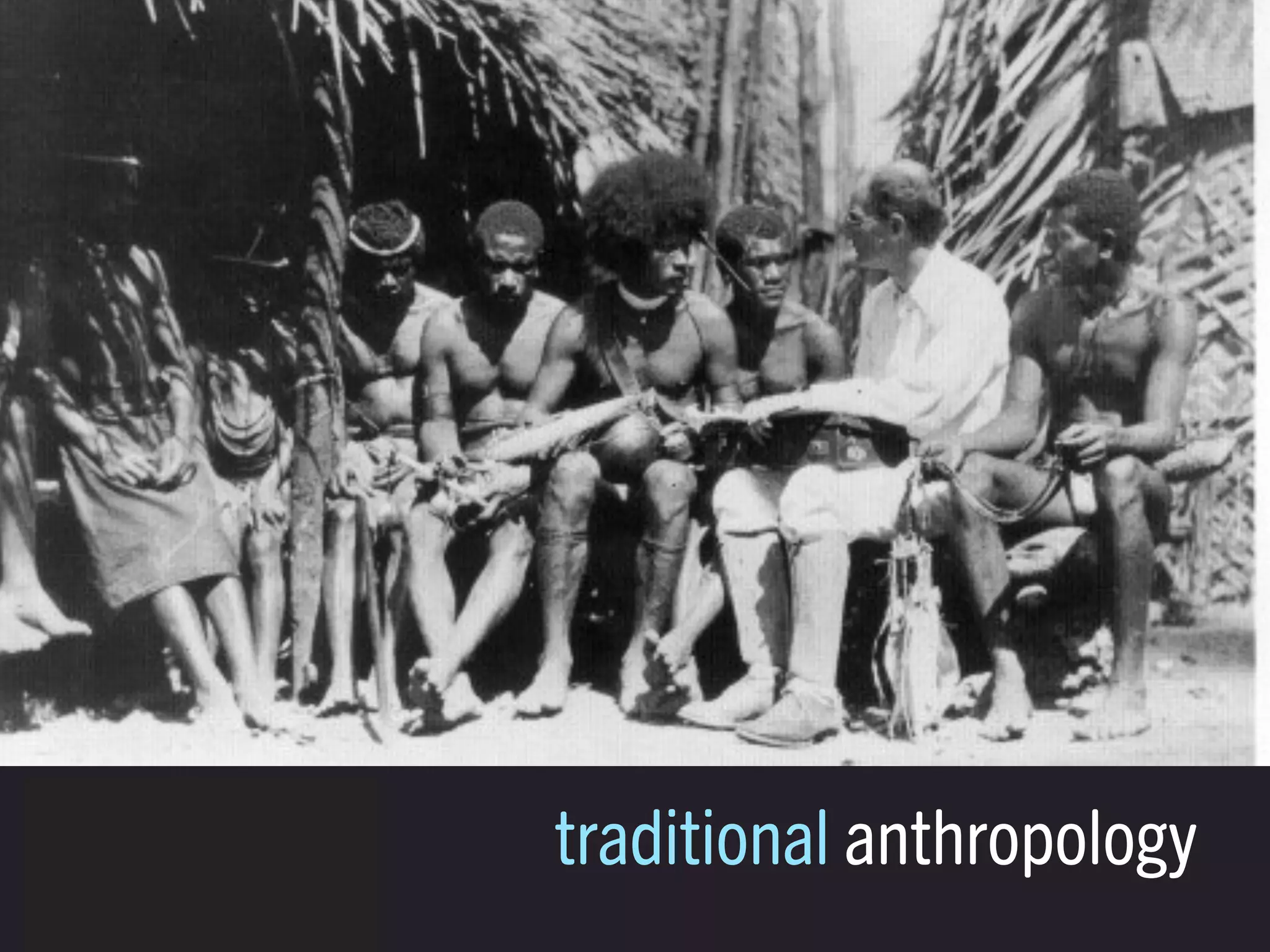 SLIDE TITLE GOES HERE
SUBHEADLINE CAN GO HERE OR DELETE THIS BOX.
To reshape the digital media experience in a way that will become a new standard in
quality publishing.




LEWEB ’12
                                          traditional anthropology
 