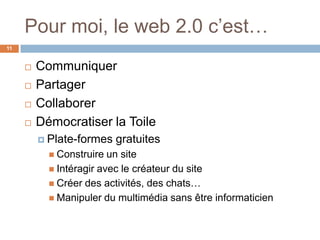 Le Web 2 en classe de FLE