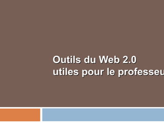 Le Web 2 en classe de FLE