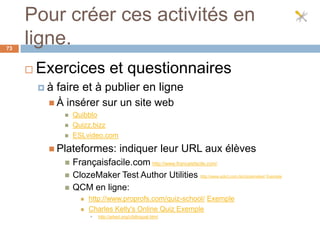 Le Web 2 en classe de FLE