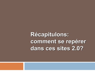 Le Web 2 en classe de FLE