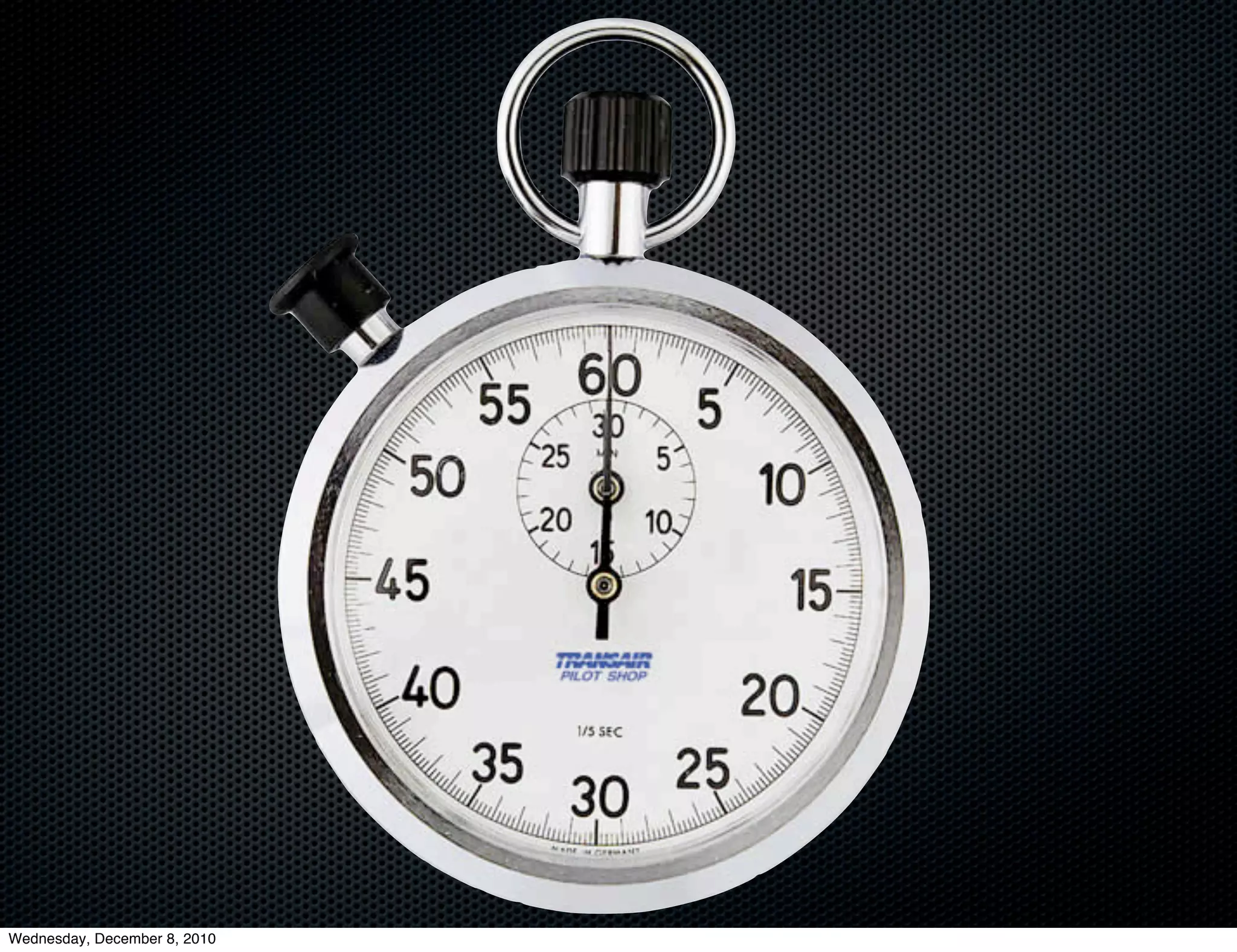 Wednesday, December 8, 2010
 