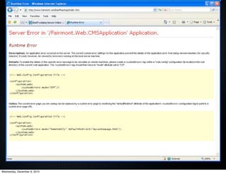 Wednesday, December 8, 2010
 
