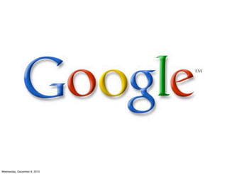 Wednesday, December 8, 2010
 