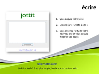 Le Web 2.0 en 3 clics