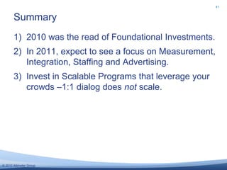 Keynote: Social Business Forecast:  2011 The Year of Integration