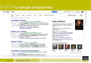 Le Google d’Aujourd’hui

page 10

Semantic Web in Action

 