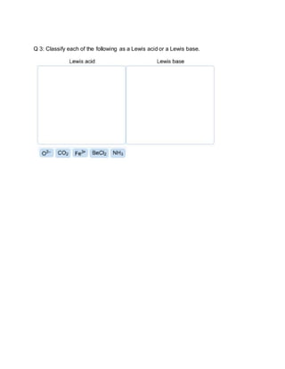Lewis acid and base | DOCX
