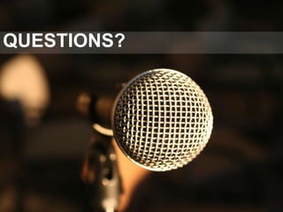 29
QUESTIONS?
 