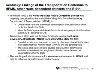 Ability to provide funding support to local entities