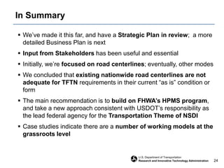 Expertise in nationwide data publishing