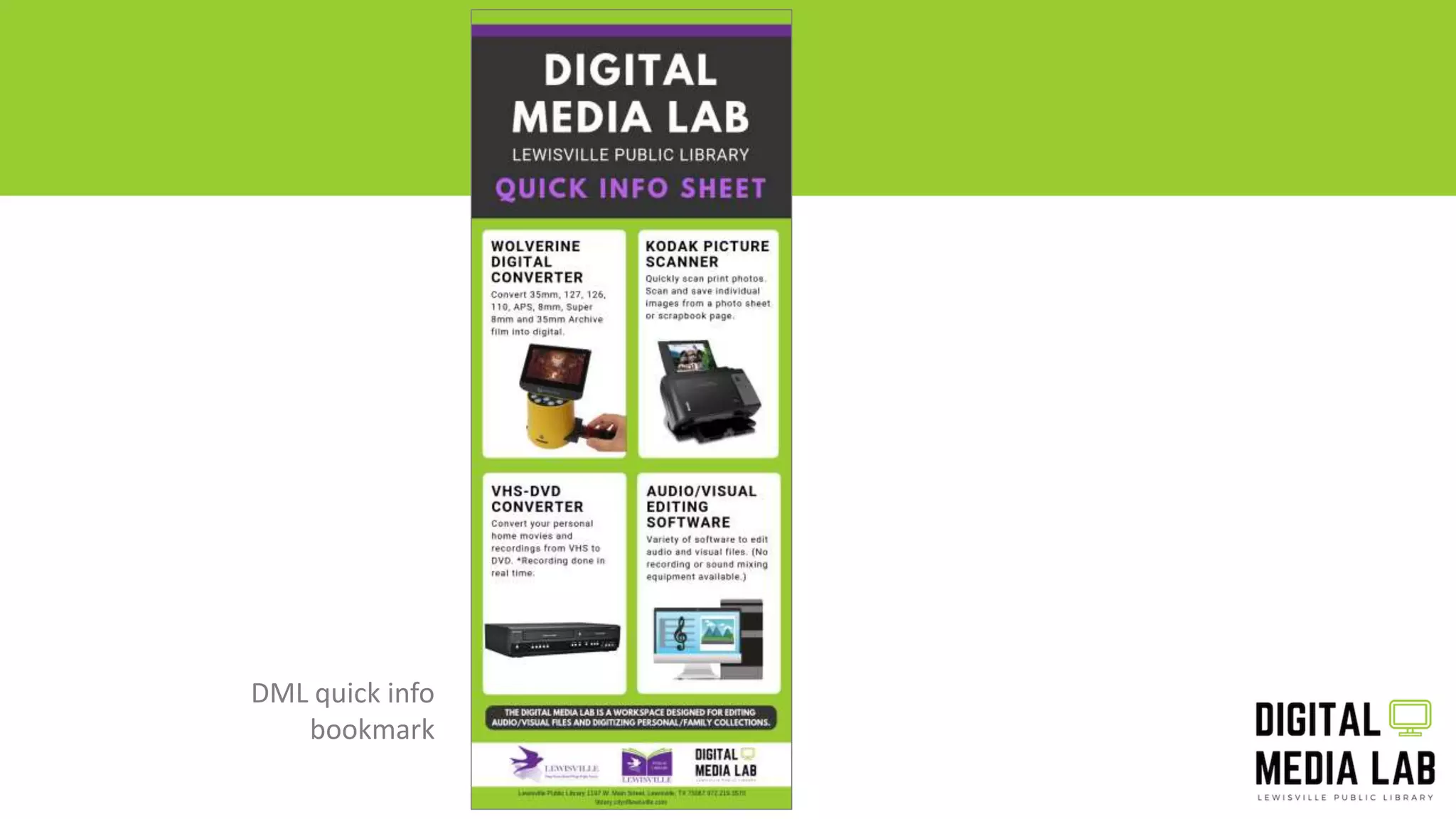 DML quick info
bookmark