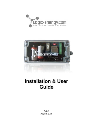 Installation & User
       Guide



         LeWL
      August, 2008
 