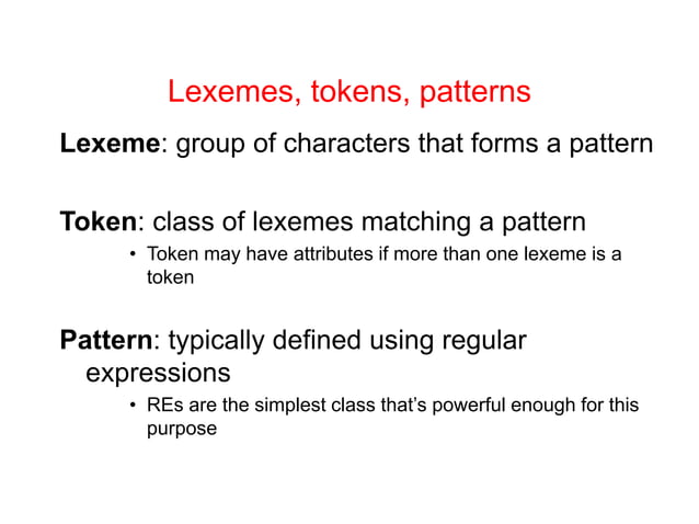 Lexical analysis, syntax analysis, semantic analysis. Ppt | PPT