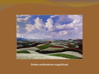 Ondas multicolores magníficas! 