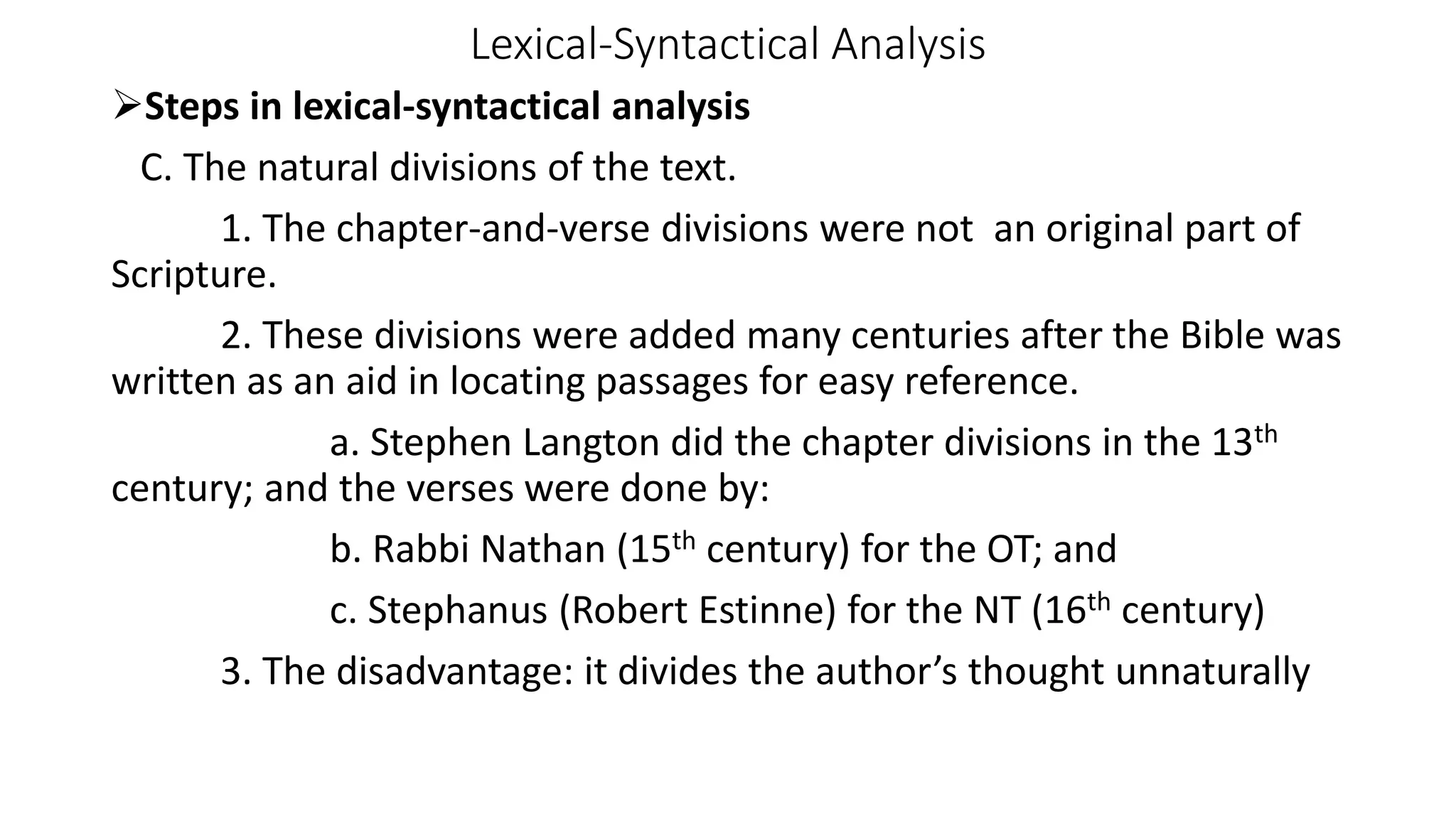 Lexical syntactical analysis | PPTX