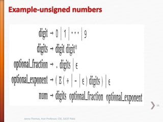 38
Jeena Thomas, Asst Professor, CSE, SJCET Palai
 