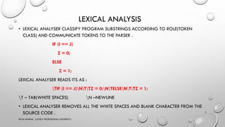 Lexical analysis | PDF