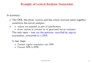 Compiler Design 40106 