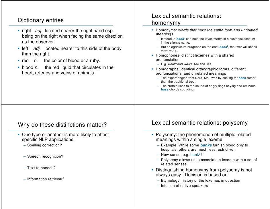 Lexical Semantics+Wsd1