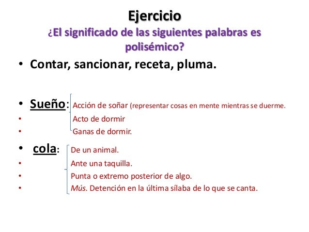 Lexicosemantica
