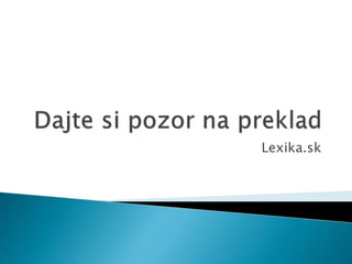 Lexika.sk
 