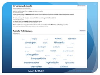 Prof. Dr. Jelena Kostić Tomović
15
www.dwds.de
 