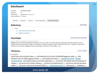 Prof. Dr. Jelena Kostić Tomović
23
www.dwds.de
 